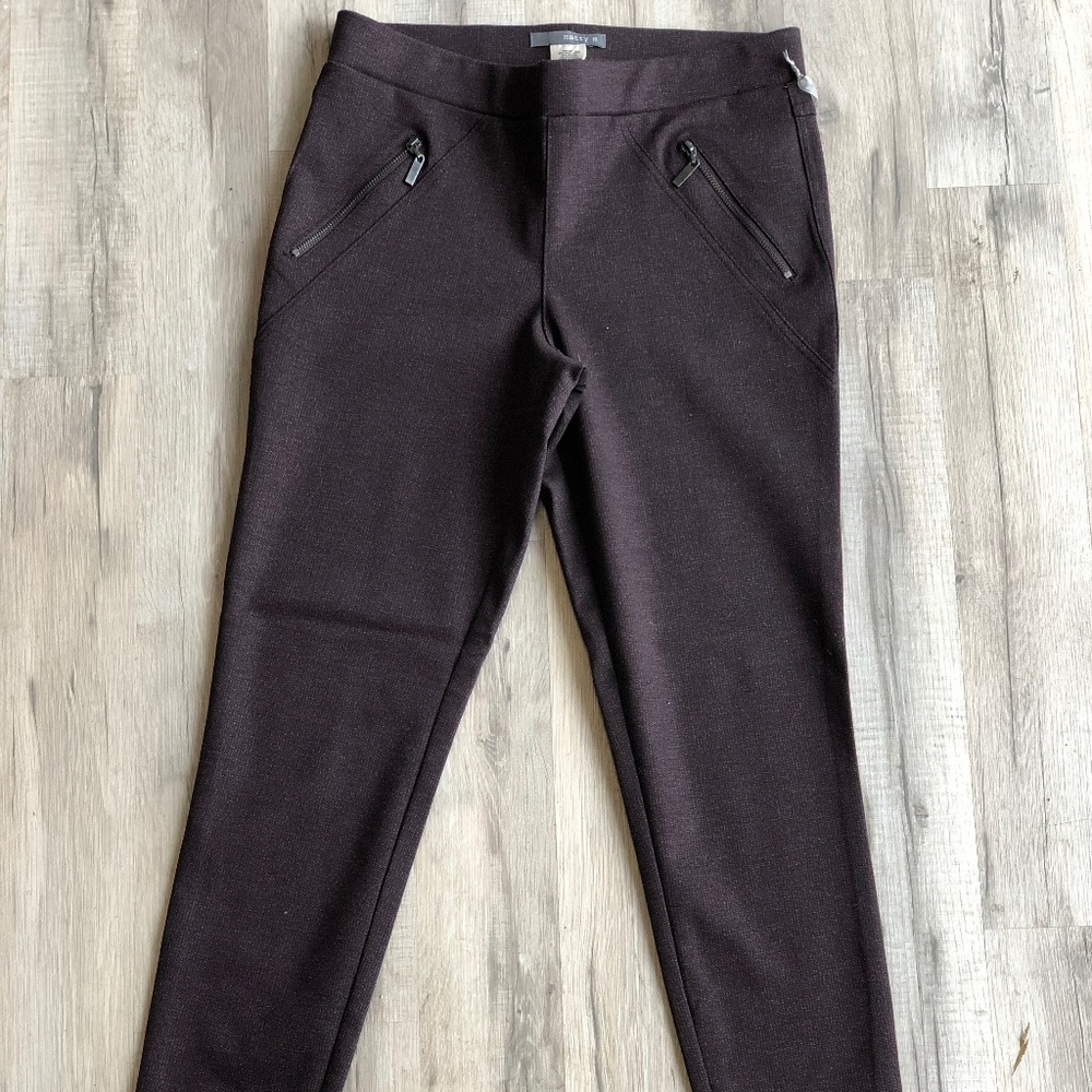 Matty M Burgundy Leggings
